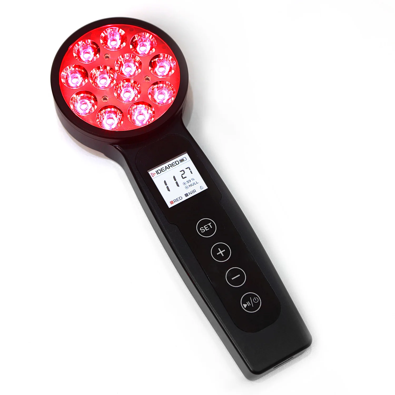 Red Light Therapy Lamp Hand Hold Beauty Care 810nm 660nm 850nm Pain Relieve 12pcs Dual Chips RL12-C Infrared Light Therapy