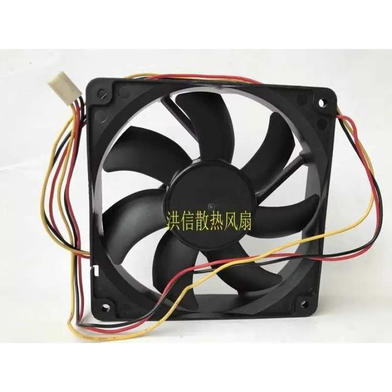 QP 1 шт. для Y.S.TECH FD121225HB 12025 3-контактный бесшумный вентилятор охлаждения DC12V 0.46A 12CM