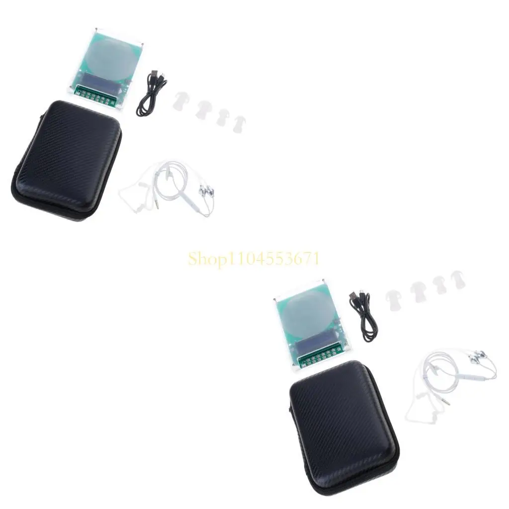 Best Seller Digital Circuit Schumann Adjuster Headphone Set Travel Friendly Storage B