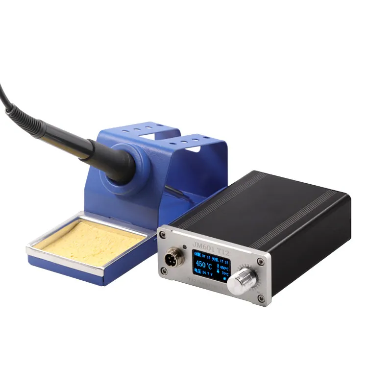 T12 Soldering Station 90W Digital Display Fast Heat Up Adjustable Temperature ESD Safe