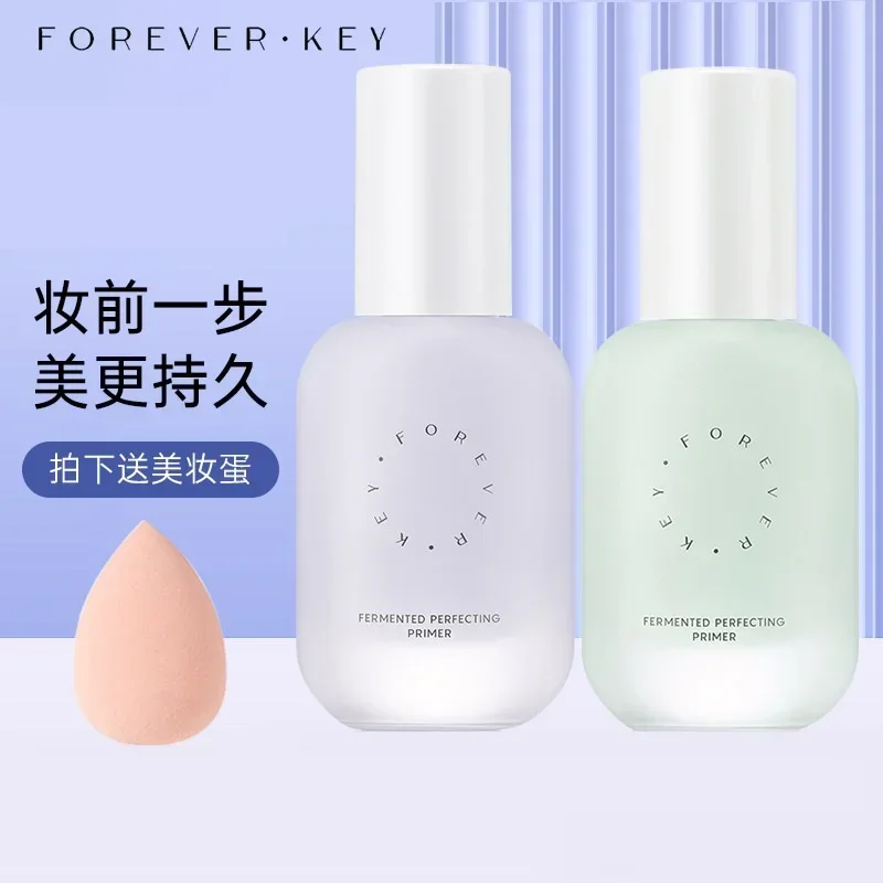 ForeverKey Isolamento Creme Primer Facial Loção Pré-Maquiagem Iluminar Corretivo Hidratante de Longa Duração Base de Beleza Rara