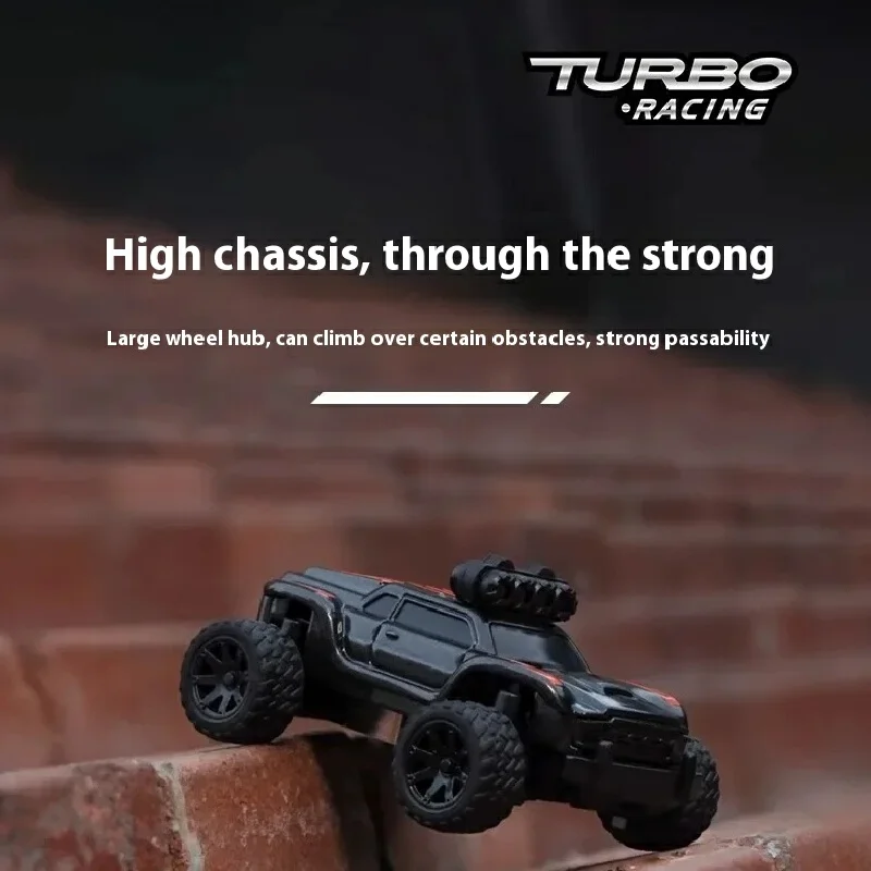 Turbo Racing 1:76 Remote-controlled Desktop Climbing Offroad Vehicle C81 Small Car Full Scale Off-road Mini Rc Model Vehicle Rtr