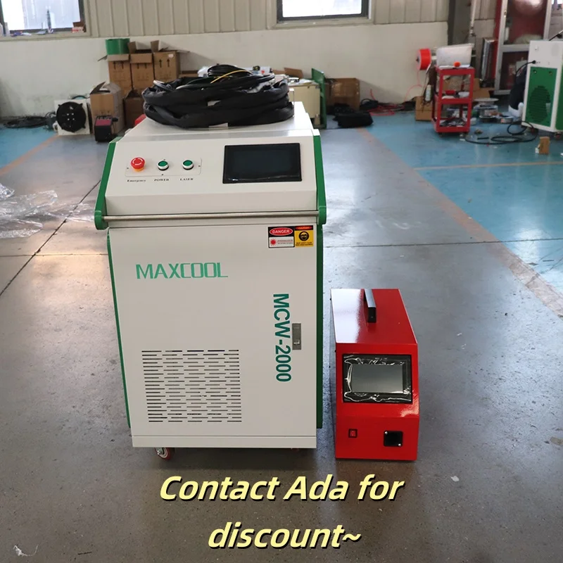 Handheld Fiber Laser Welding Machine 3 In 1 Hand Held Laser Welder for Metal with SUP23T Welding Gun 1500w 2kw 3kw Machine