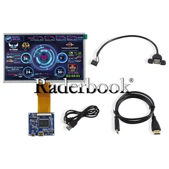 New 1024*600 7 inch IPS LCD screen temperature CPU GPU SSD monitoring AIDA64 computer secondary display monitor for Raspberry Pi