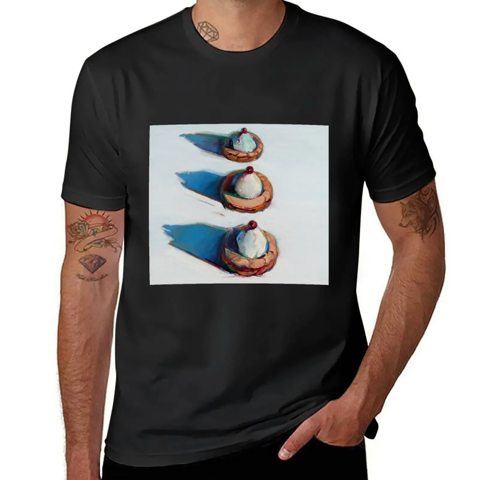 Wayne Thiebaud T-Shirt tees boys animal print mens graphic t-shirts big and tall