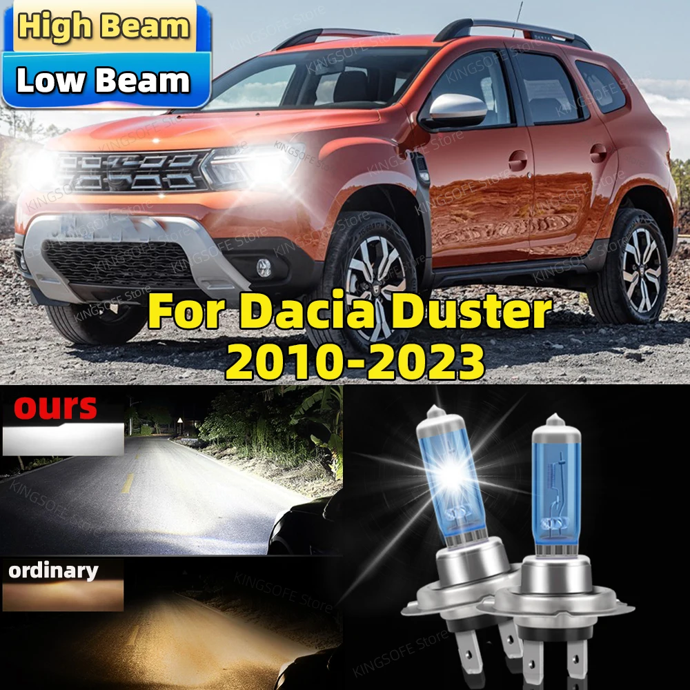 

2Pcs 100W Canbus Halogen Headlight Bulb For Dacia Duster 2010-2023 2011 2012 2013 2014 2015 2016 2017 2018 2019