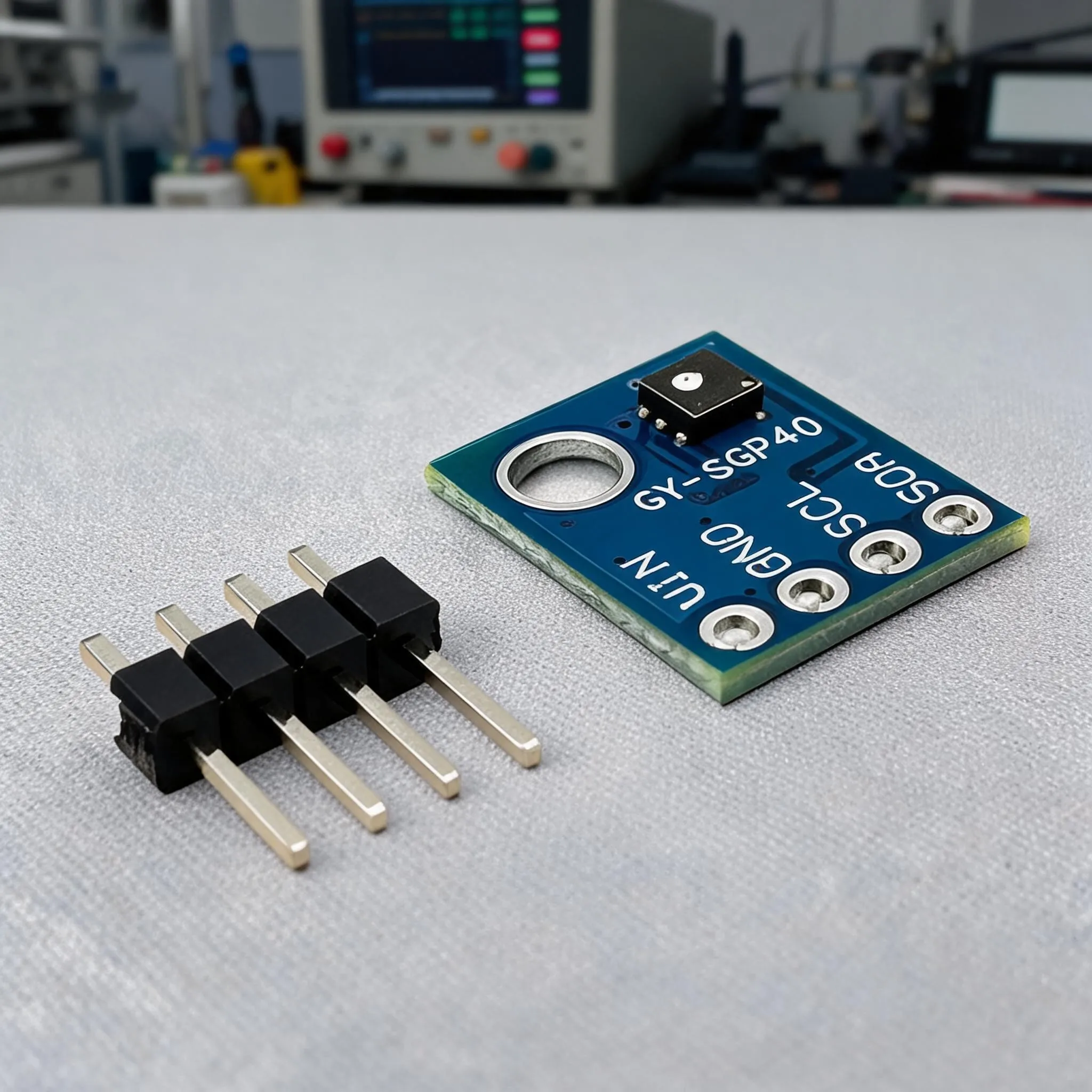 Gas Sensor Module SGP30 SGP40 SGP41 For Carbon Dioxide TVOC Detection MOX Technology 2V-5V I2C Interface