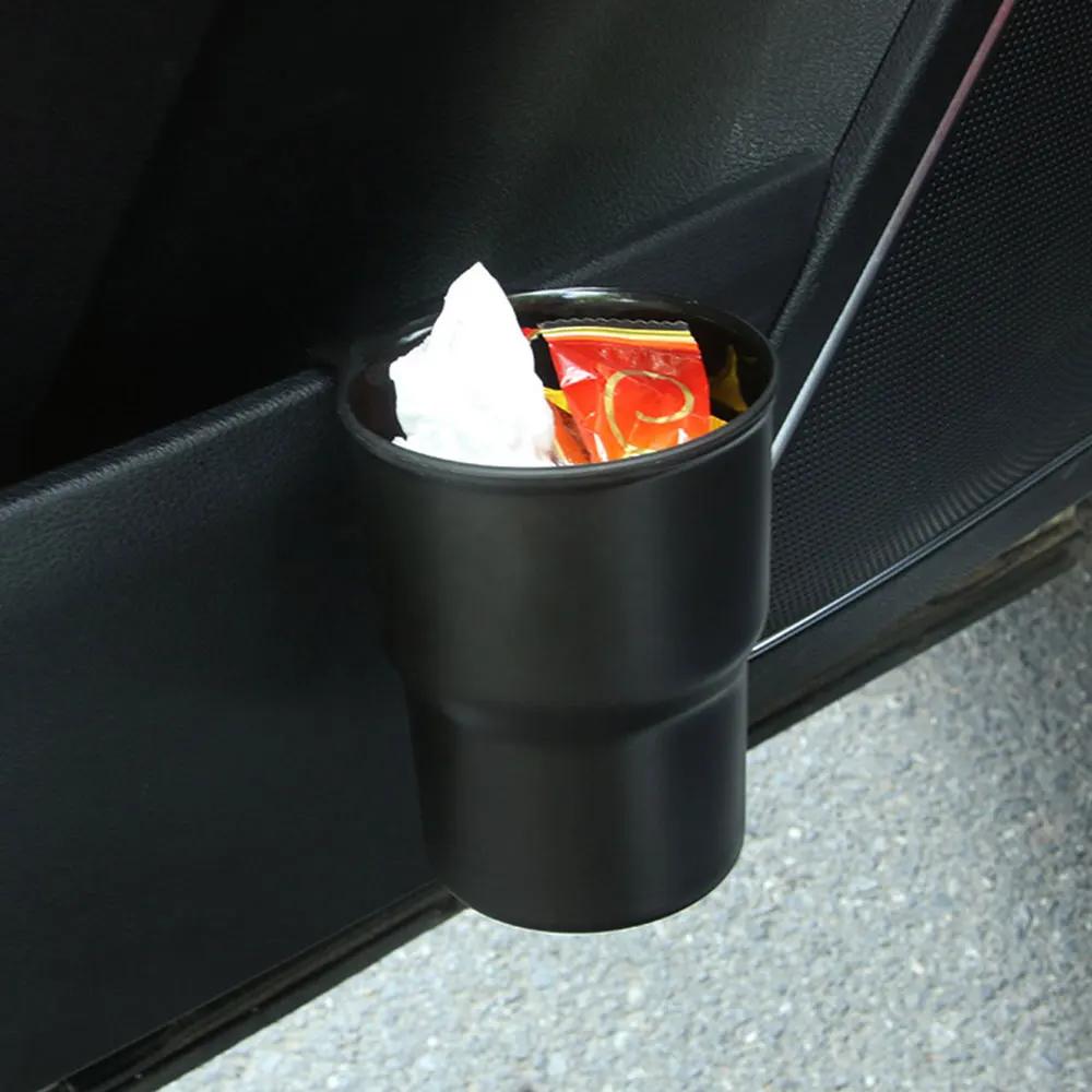 Portavasos de agua para coche, soporte multifuncional para teléfono móvil, cubo de basura, salida de aire, silla, reposabrazos para puerta trasera