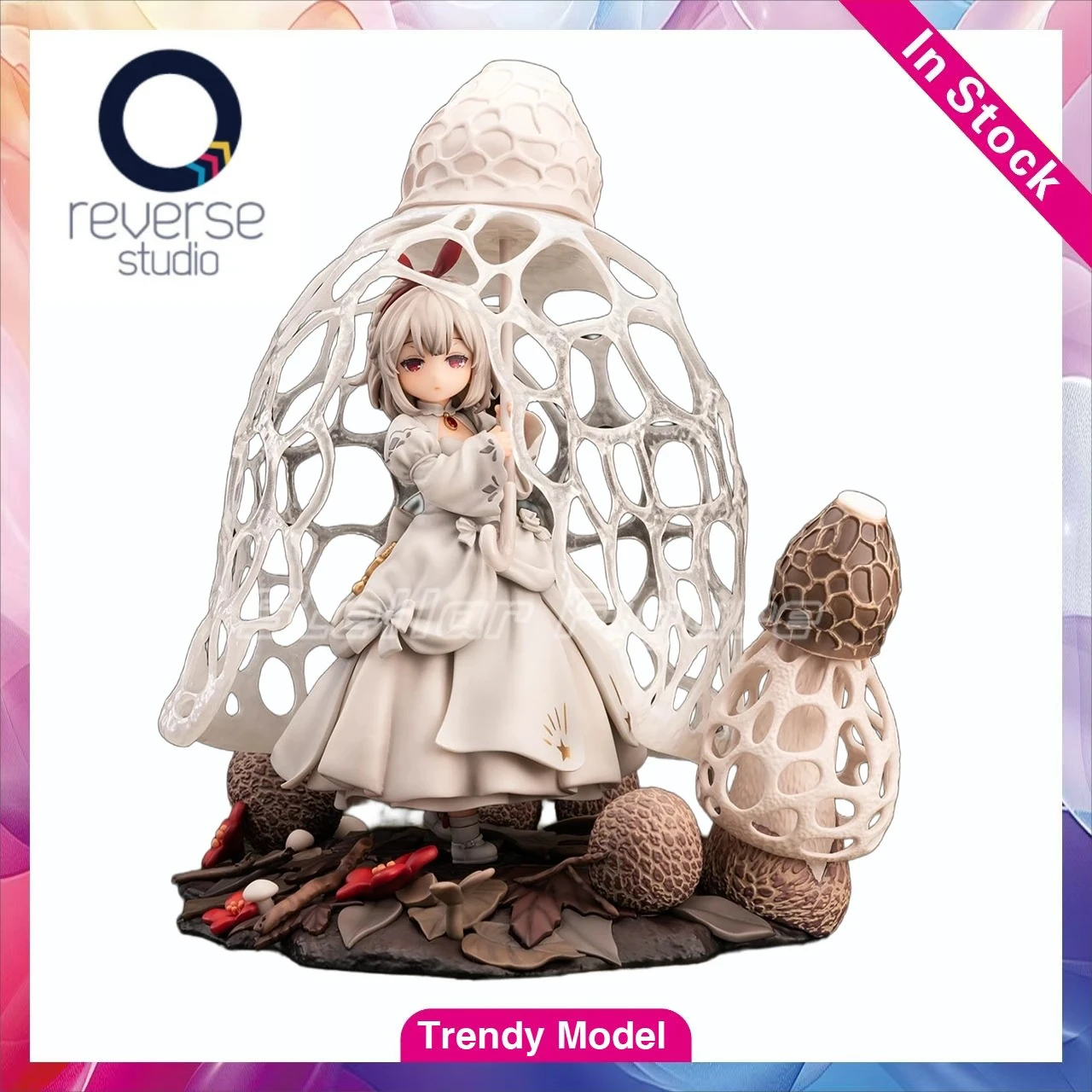 

【TM】В наличии MERRY GOODS Серия Physalis · №2 · Dictyophora Indusiata 1/1 Модель-фигурка, игрушка, подарок, коллекционный предмет, украшение