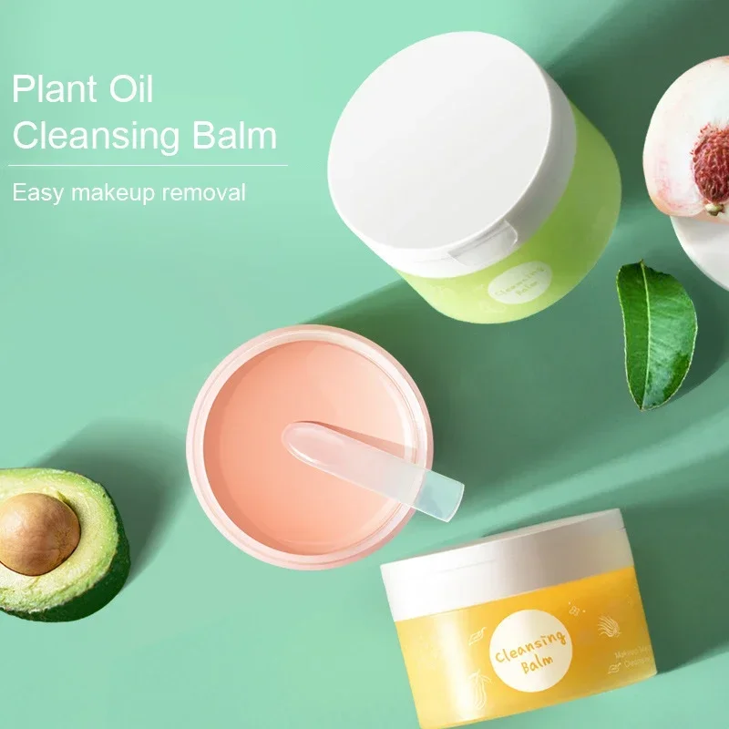 Plant Oil Makeup Cleansing Balm Gentle Deep Cleansing Cream Refreshing Nourish Stuffy Makeup Not Gel The Does Acne Skin Remover