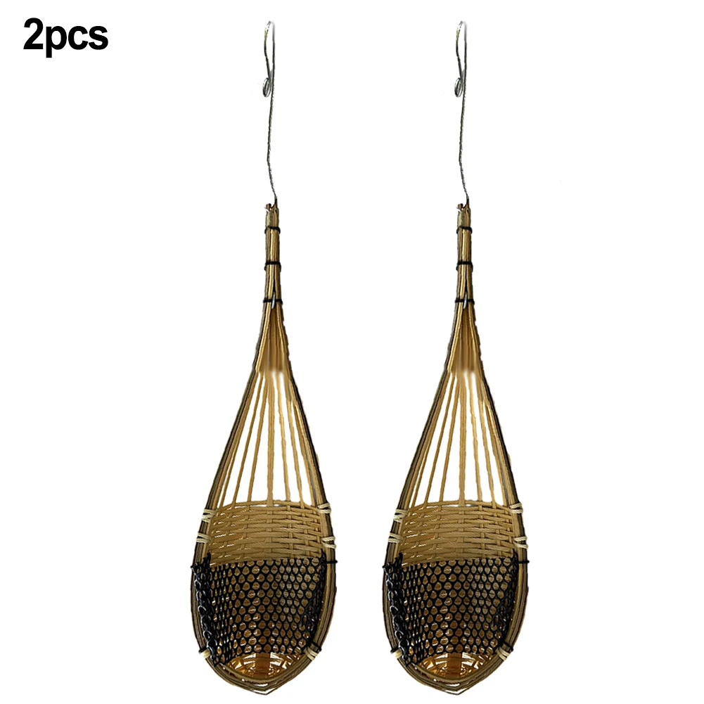 

Garden Decoration Orchid Hanging Baskets Handcrafted Hanging Pots Aesthetic Garden Decor Lightweight And Flexible