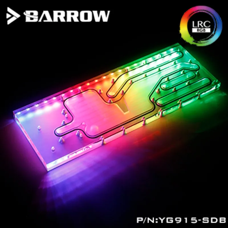 Barrow YG915-SDB, Waterway Boards For IN WIN 915 Case, for Intel CPU Water Block & Single / Dual GPU Buildings