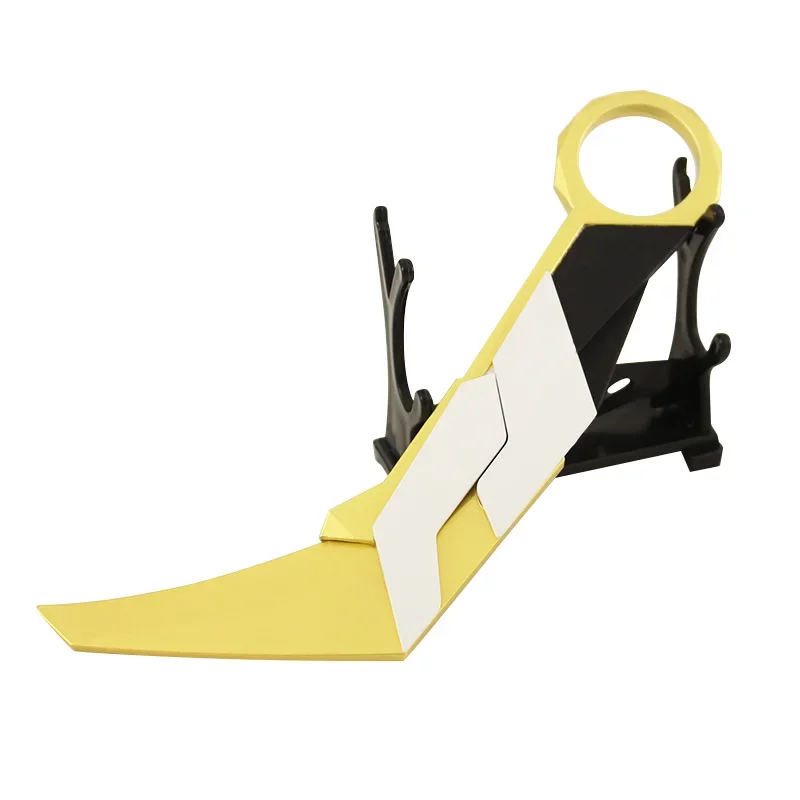 Valorant Weapon Prime Karambit Tactical Knife Melee16cm Alloy Metal Material Game Weapon Model Samurai Sword Gifts Toys for Boys