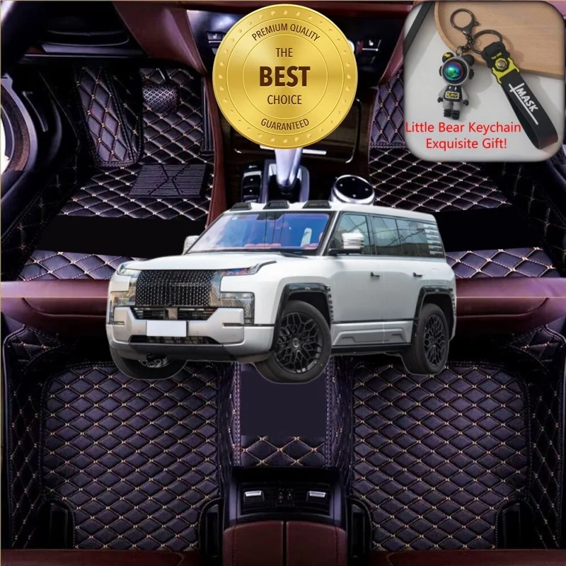 

Индивидуальные коврики для Yangwang U8: водонепроницаемые автомобильные коврики-вкладыши для лево- и праворульных авто