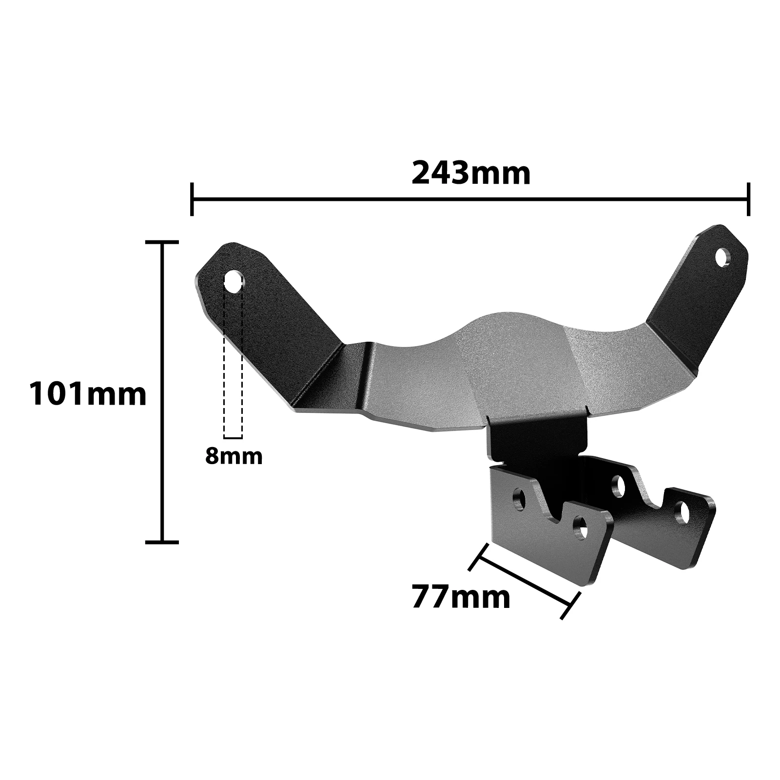 Motorcycle Auxiliary Lights Spotlights Bracket for Yamaha Tenere 700 Tenere700 Rally Edition 2019 2020 2021 2022 2023 2024