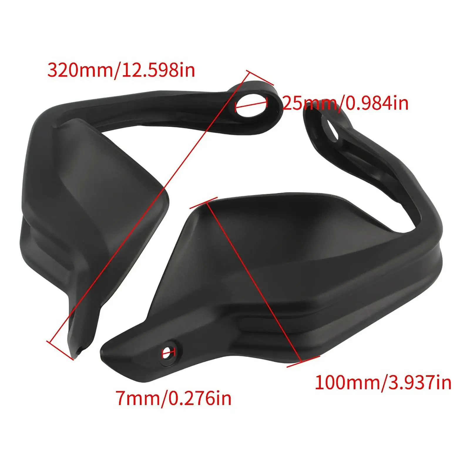 Motorcycle Handguards Windproof Sturdy Assembly Easy Installation Motorbike Handguards Hand Protector Shield for NC750