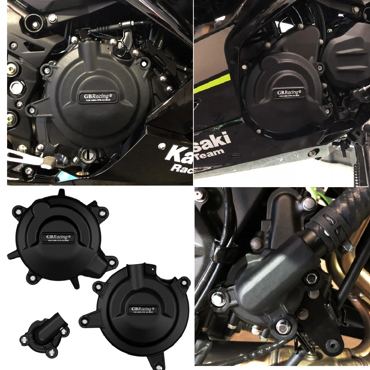 

Motorcycles Engine Cover Protective Cover GB Racing for Kawasaki NINJA400 2018-2023 Z400 2019-2023 engine covers