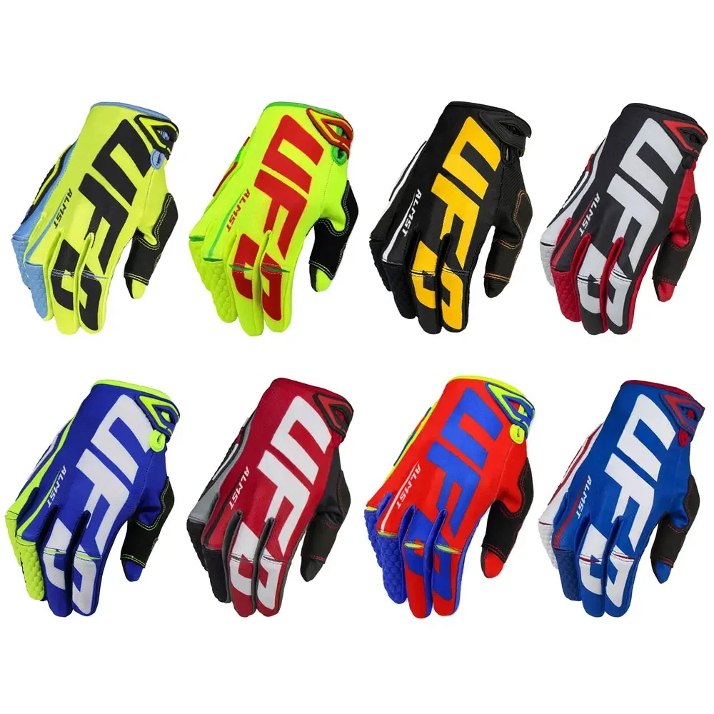 UFO Almst Guanti da moto Guanti da mountain bike fuoristrada BMX ATV UTV Guanti da corsa di motocross Uomo Donna Guanti per assorbimento degli urti