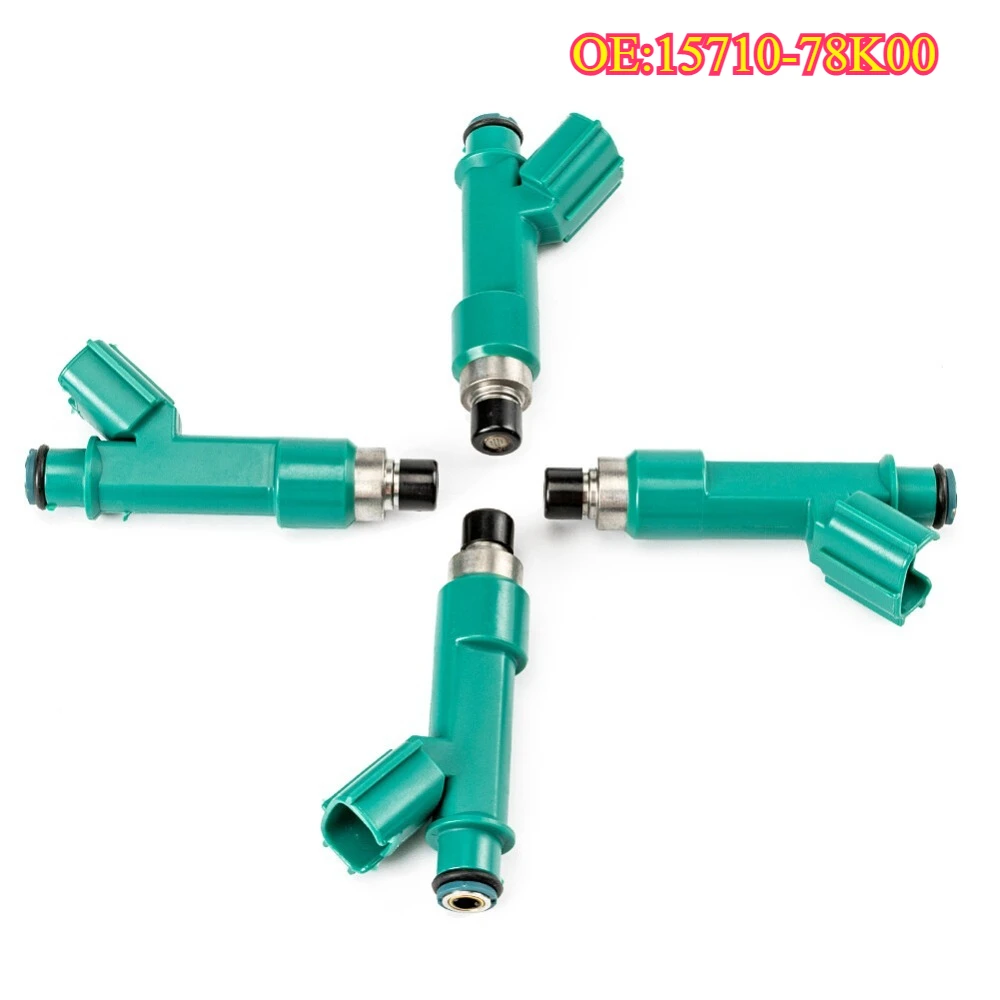 

High Quality New for 15710-78K00 4-piece fuel injectors suitable for Suzuki Grand Vitara Kizashi 2.4L L4 2009-2013