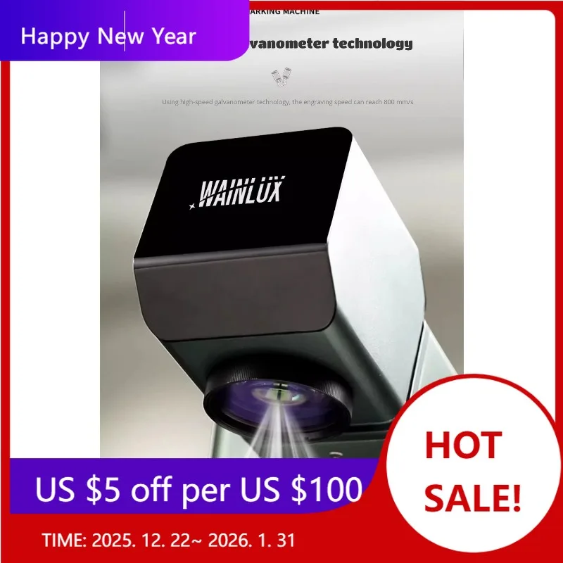 

【Factory】Wainlux Z2-pro Marking Machine Automatic Small Portable Coding Plastic Metal Engraving Machine