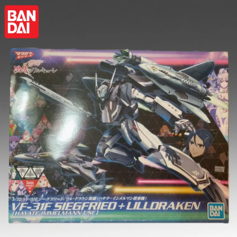 

In Stock Bandai Original Banpresto The Super Dimension Fortress Macross Vf 31F Action Figure Model Doll Brand New Boxed