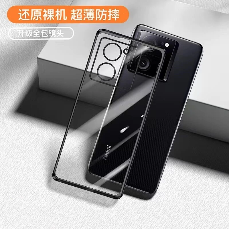 Cover For Xiaomi 13T Pro Case Luxury TPU Soft Silicone Transparent Phone Case For Xiaomi Mi 13T Pro 5G Stylish Shockproof Bumper