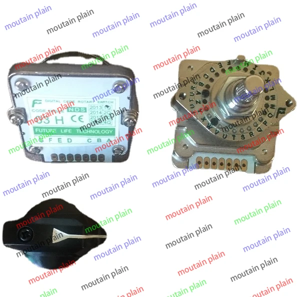 

Brand new original authentic 03H Rotary band switch FUTURE Digital band switch feed override NDS-03H NDS CNC panel knob switch