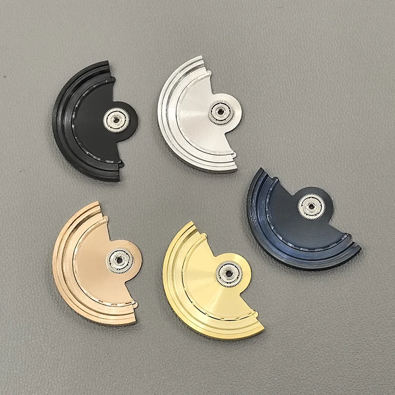 NH34 NH35 Movement Wavy Pattern Automatic Hammer Rotor Fit for NH36 NH38 NH39 4R 6R 7S Movement Automatic Rotor Retrofit Parts