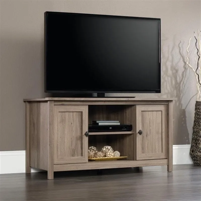 Modern Farmhouse TV Stand, Salt Oak, for 47