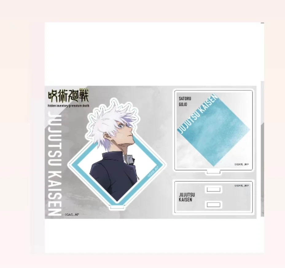 Anime 2 Acrylic Stand Doll Geto Suguru Gojo Satoru Toji Fushiguro Riko Figure Model Plate Cosplay Toy For Gift