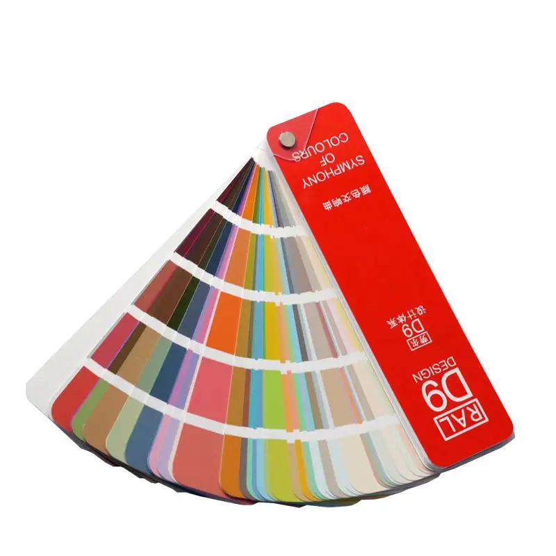 

Color Card D9 Designer Version Selected 290 Colors Standard Color Card European Standard