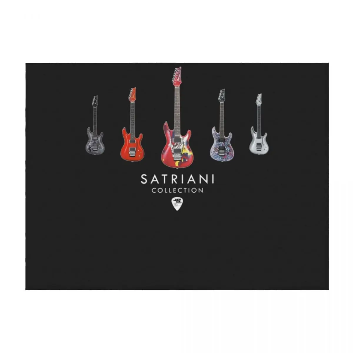 

Joe Satriani Collection Premium Throw Blanket wednesday Extra Large Throw blankets ands funny gift Blankets