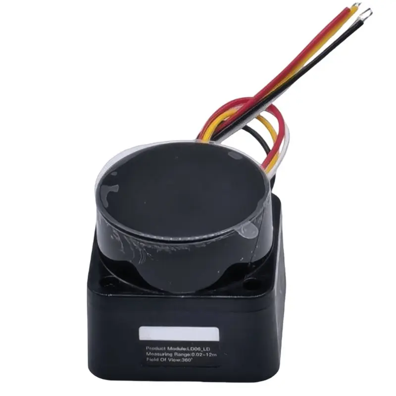 

Y43A-LD06-LD Лидар для улицы 360° ° Сканирование, 12 метров, 60 клкс, 5000 Гц, светосопротивление, поддержка ROS1 и ROS2 (заменяет LD06)