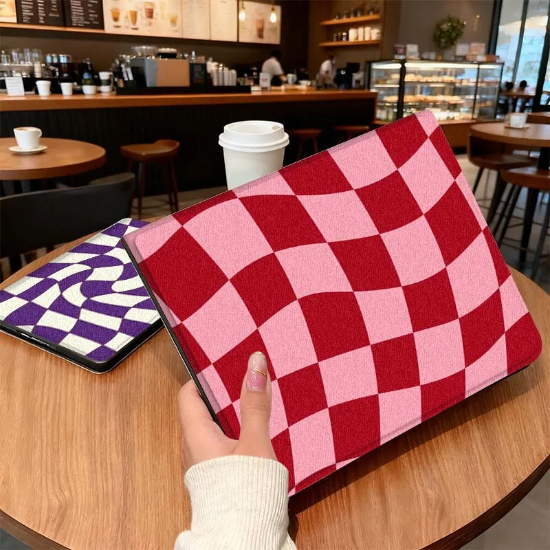 

Lattice Abstract Art Pattern For Honor Tab Tablet MagicPad 3 6 7 X8 V7 V8 8 9 X9 X8a X9a 10 Pro Inch 2020 2021 Tablet Case