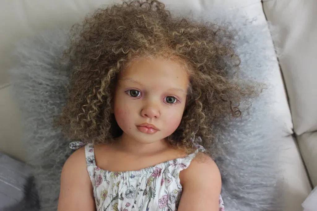 

[В наличии] DLS 40''Reborn Baby Aloenka By Natali Blick Неокрашенный комплект DIY Часть с тканевым корпусом и разъемами