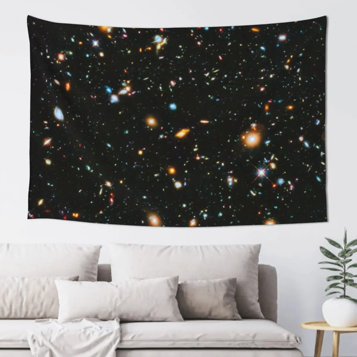 Hubble Extreme Deep Field (UV) Tapestry Bedroom Decor Wallpaper Bedroom For Bedroom Tapestry