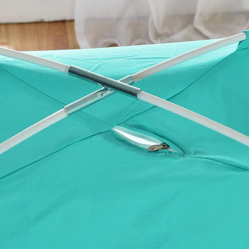 Mosquitera de yurta de fondo completo de verano, tienda de campaña para dormir para niños, mosquitera para cama de bebé de gran espacio, dosel para cuna de bebé de 0 a 8 años