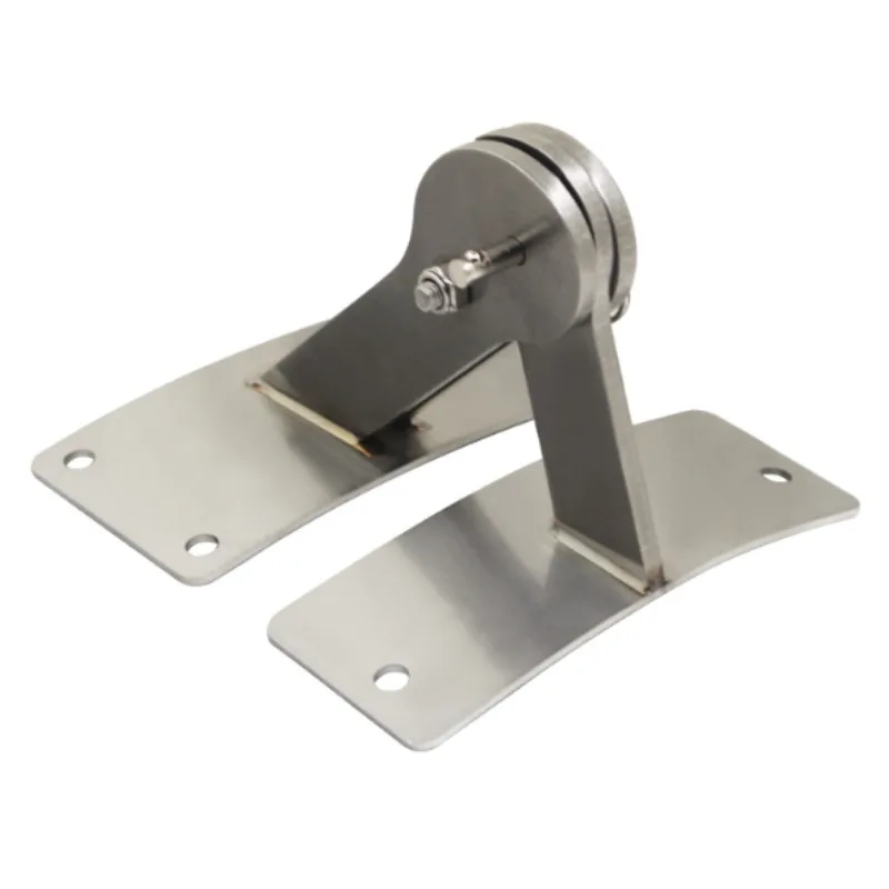 1PCS 304 สแตนเลสสตีลย่างฝาปิดบานพับชุดสําหรับ Weber Smokey Smoker Grill บานพับเปลี่ยนชิ้นส่วน