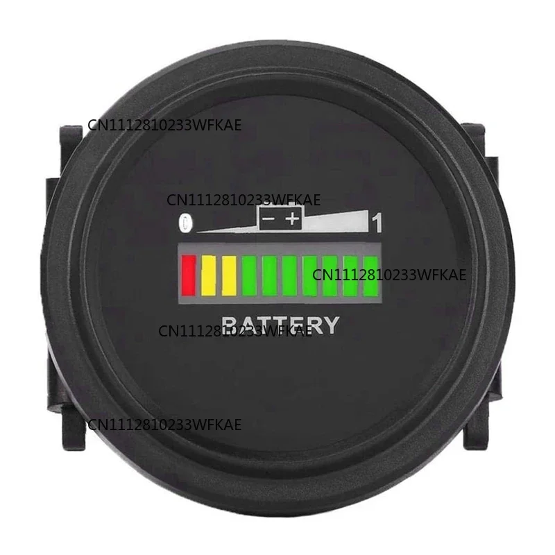 12V/24V/36V/48V/72V LED Digital Battery Indicator Waterproof Meter Gauge Battery Indicator for Go-Lf Ca-Rt