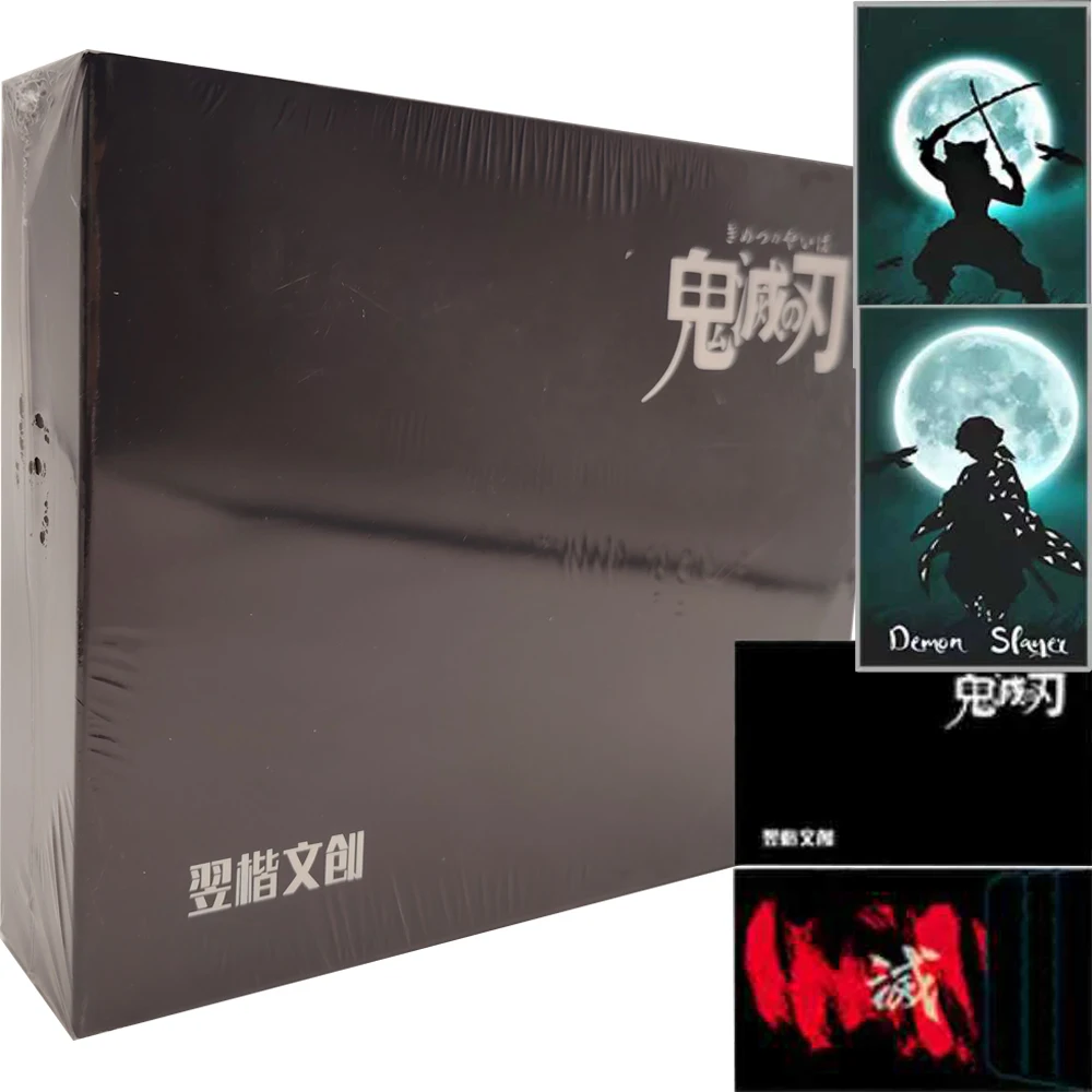 

High Score Japanese Fantasy Battle Anime Demon Slayer Cards Cartoon Handsome Creative Characters Color Paper Card Holiday Gifts