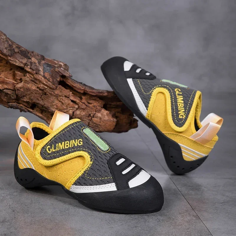 

Men's Beginners Anti-slip Entry-level Indoor Climbing Shoes New Professional Outdoor Climbing Shoes Climbing Bouldering Sneakers