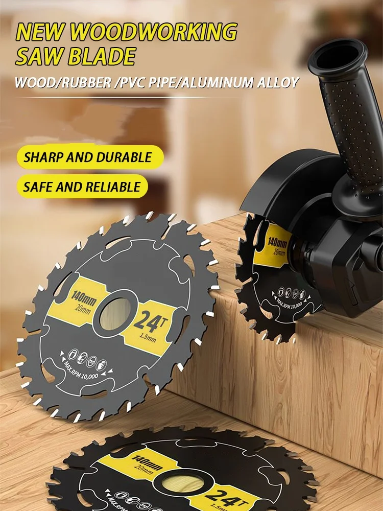 Energie sparende Lithium-Sägeblätter 110/125/140/165mm Kreissäge blatt Holz schneid sägeblätter Holz bearbeitungs legierung schleif blatt