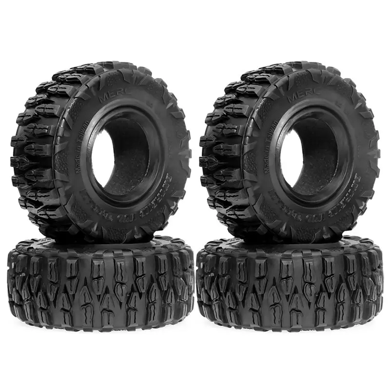 

FBIL-2.2'' Crawler Tires(4Pcs) Mud Terrain Super Grip Soft Tyre For Axial SCX10 90047 D90 TF2 Tamiya CC01 TRX4