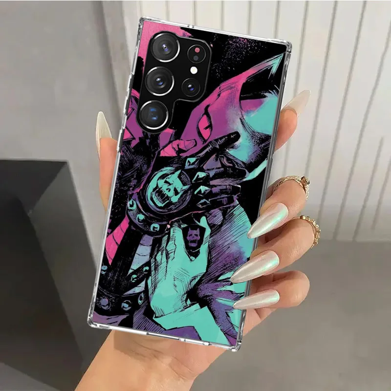 JoJo Adventure Killer Queen Phone Case for Samsung Galaxy Note 20 Ultra 10 Plus 9 8 M12 M21 M30S M51 M52 J4 J6 + J8 Funda Print