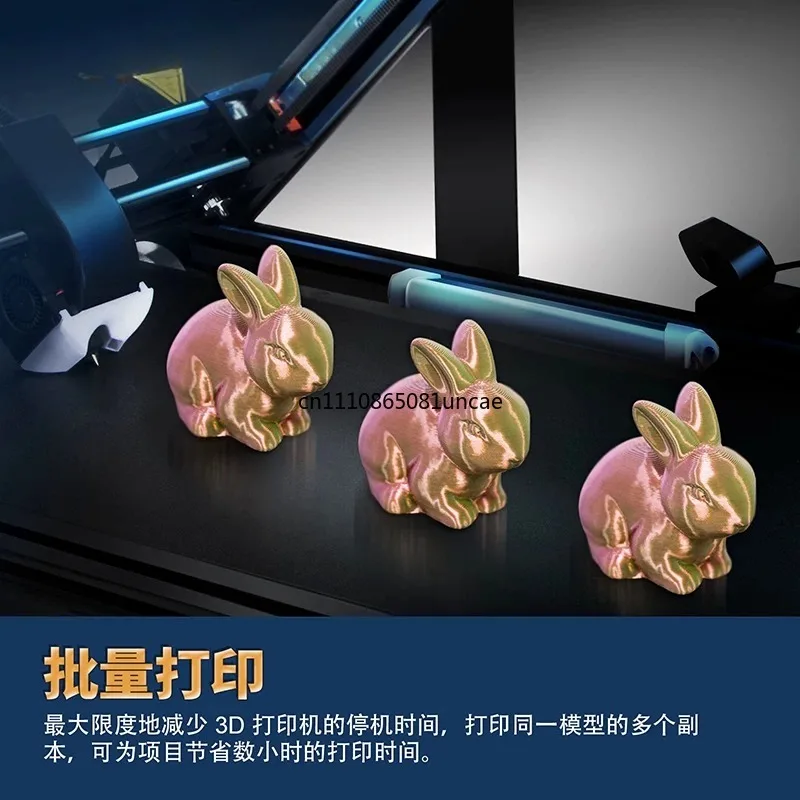 Steel Conveyor Belt Infinite Z 3D Printer Auto Level High Speed Large Size Batch Long Part Printing Equipment