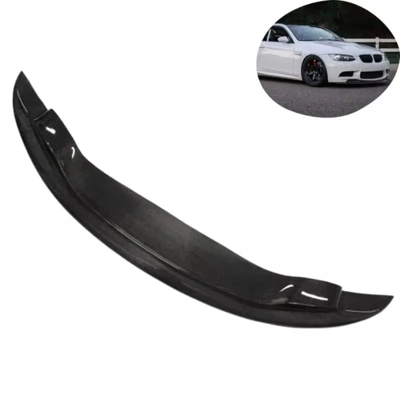 GTS Style Carbon Fiber Front Lip for  E90 E92 E93 M3 Front Bumper Splitter Spoiler Car Accessories 2008-2012