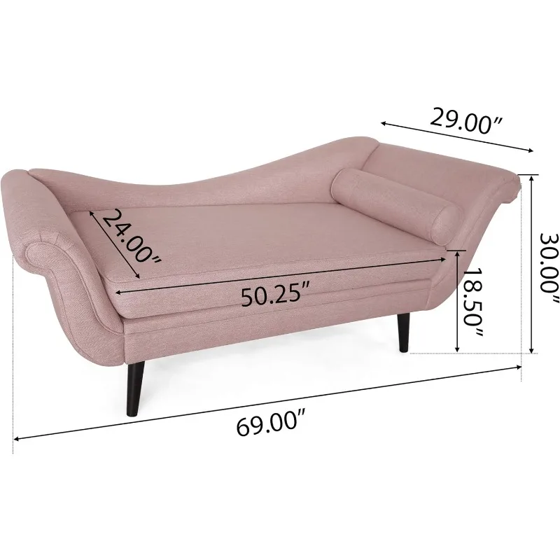 Luz e marrom escuro Tecido Light Blush