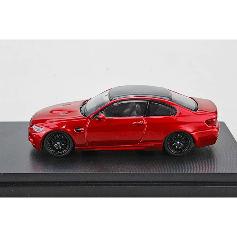 Diecast scala 1/64 BMW M3 E92 modello di auto in lega Benz modello di auto giocattolo da collezione simulazione regalo Souvenir Display ornamenti