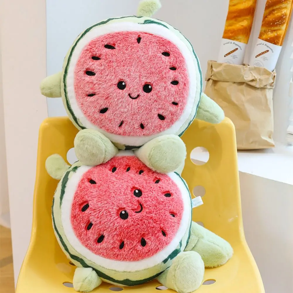 35/45 سنتيمتر البطيخ تشغيل لعبة لينة الإجهاد الإغاثة البطيخ وسادة لطيف التعبير البطيخ أفخم دمية #4