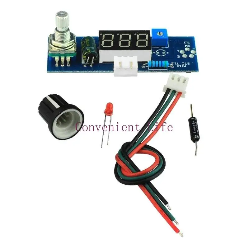 L1EE T12 Led محطة لحام الحديد Led الاهتزاز التبديل وجديد 24 فولت الاهتزاز التبديل إمدادات الطاقة متحكم في درجة الحرارة #5